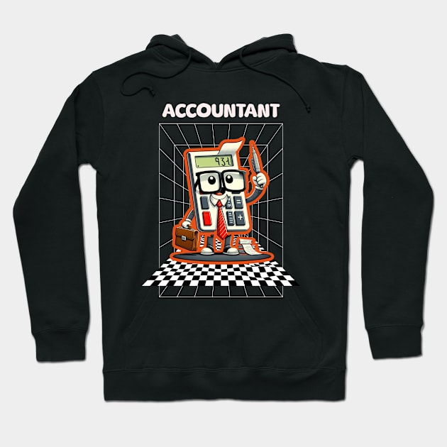 Funny Accountant Hoodie by Create Magnus